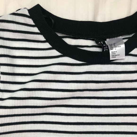 SOLD H&M Striped Bodycon Dress - Picture 2 of 3